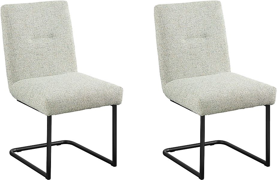 set one by Musterring Esszimmerstuhl »Tracy« () 2er-Set, Freischwingergeste günstig online kaufen