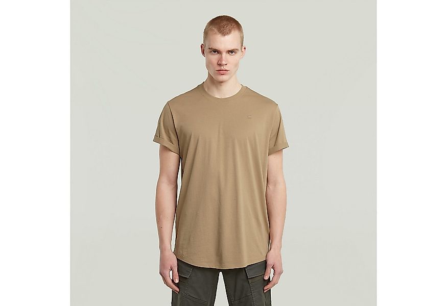 G-STAR Kurzarmshirt Lash Rundhals, Logoapplikation günstig online kaufen