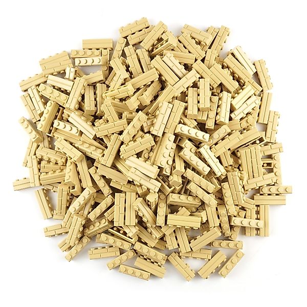 LEGO® LEGO® 1x4 Mauersteine Bausteine Hellbeige günstig online kaufen