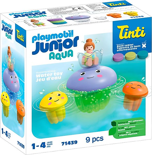 Playmobil® Bunte Quallenfamilie, inkl. 3 Tinti-Badetabletten günstig online kaufen