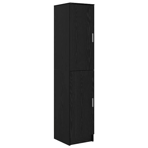 vidaXL Highboard Schwarze Eiche 35 x 39 x 168 cm Holzwerkstoff 869331 günstig online kaufen