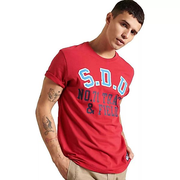 Superdry Track&field Graphic 220 Kurzarm T-shirt M Chilli Pepper günstig online kaufen