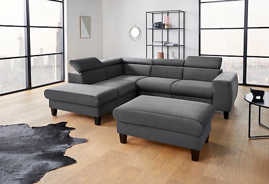 COTTA Polstergarnitur »Morven L-Form«, (Set), Set bestehend aus: Ecksofa mi günstig online kaufen
