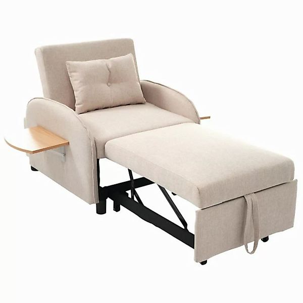 MODFU Schlafsofa 3-in-1 Ausziehbares Einzel-Schlafsofa, Liegestuhl, Schlafs günstig online kaufen