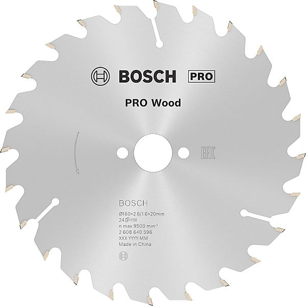 Bosch Kreissägeblatt Optiline Wood 160 mm x 16 mm günstig online kaufen