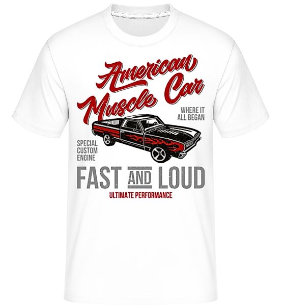 American Muscle Car · Shirtinator Männer T-Shirt günstig online kaufen