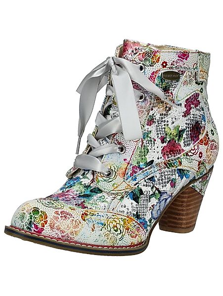 LAURA VITA Stiefelette Leder/Textil Schnürstiefelette günstig online kaufen