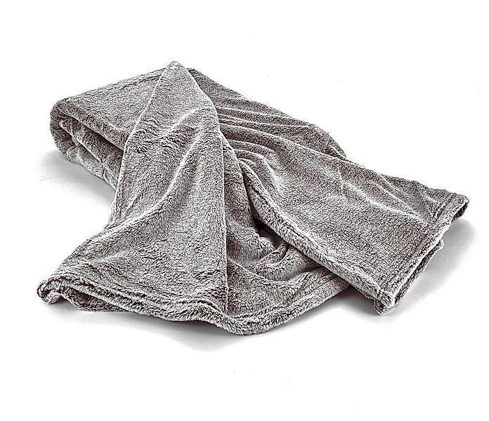 Wohndecke Melange Kuscheldecke Super Soft Flanell günstig online kaufen