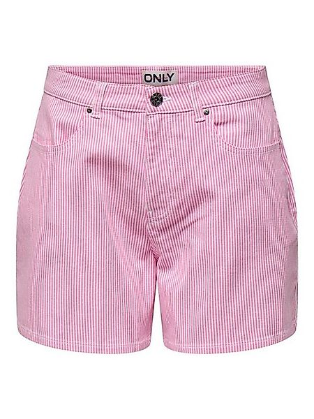 ONLY Bermudas Gestreifte Bermuda mit Knopf und Taschen ONLVOX HW STRIPE SHO günstig online kaufen