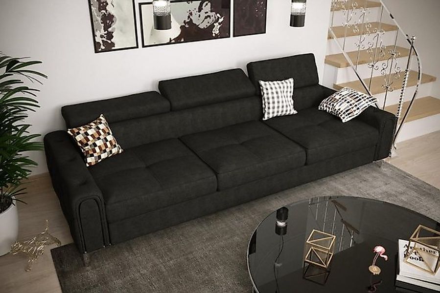 JVmoebel Sofa Sofa 3 Sitzer Kunstleder Sofas Couch Polster Luxus Möbel Drei günstig online kaufen