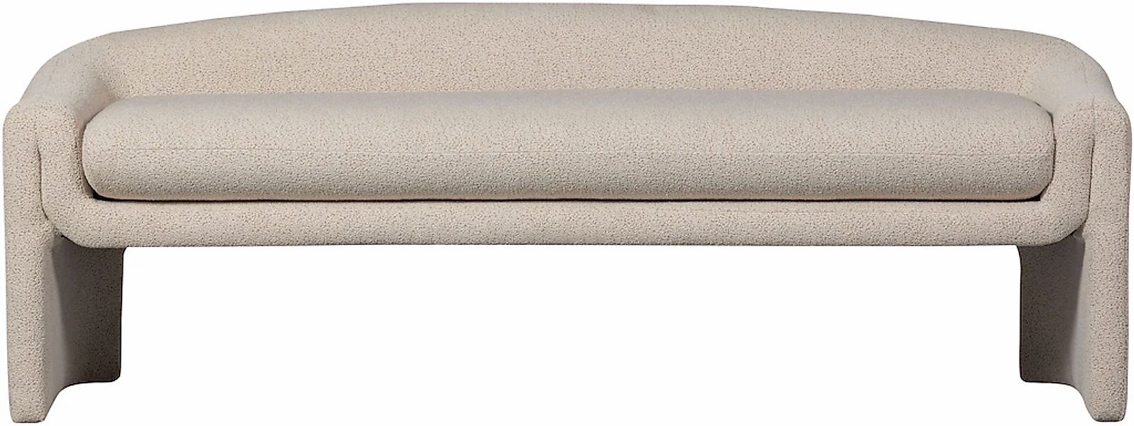 WOOOD Sitzbank "Zone" Esszimmerbank, grob gewebten Stoff, Breite 160 cm günstig online kaufen