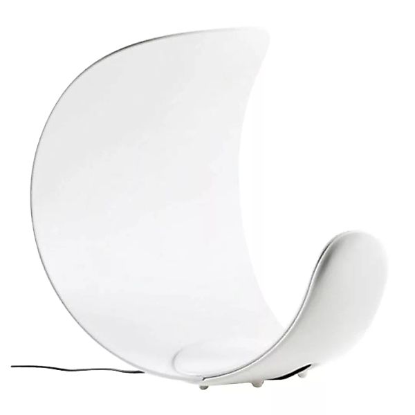 LucePlan - Curl LED Tischleuchte - weiß/weiß/LxBxH 21x23x26cm/3000K/241lm günstig online kaufen