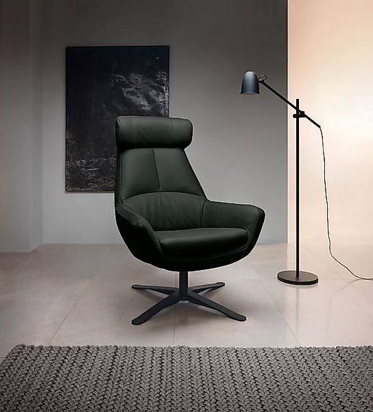 BETYPE Drehsessel "Be Organic High Back, Loungesessel, Hochlehnsessel", in günstig online kaufen