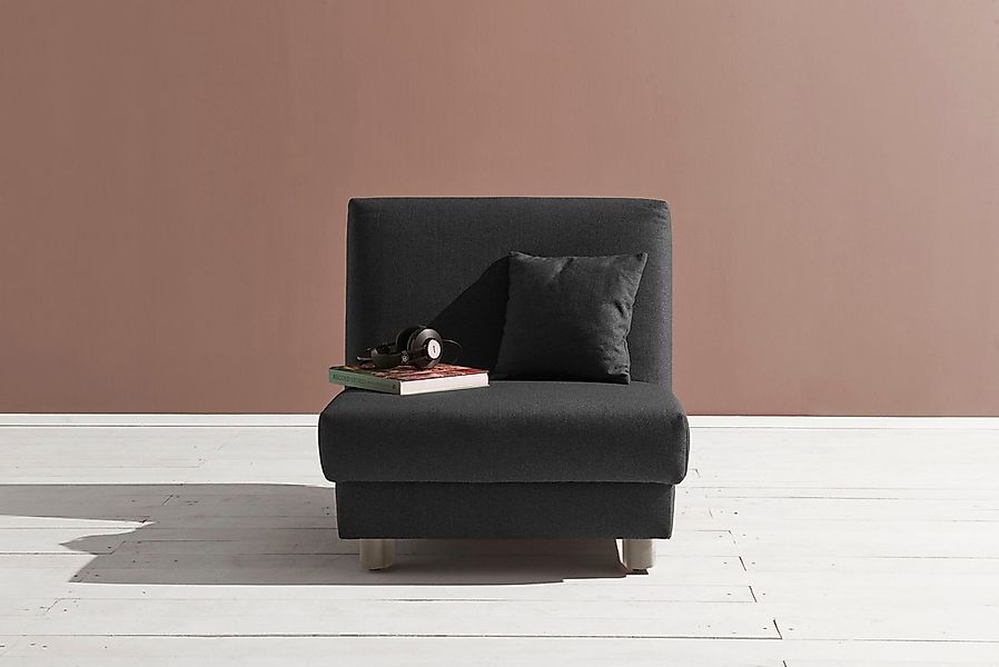 ell + ell Schlafsofa "Enny" Liegefläche Breite 80 cm, Liegehöhe 40 cm, Füße günstig online kaufen