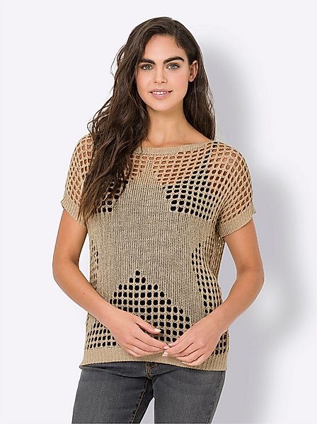 heine Strickpullover Pullover Kurzarm günstig online kaufen