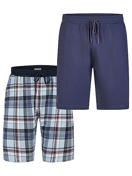 Phil & Co. Pyjamashorts Classics (2-tlg) Vielseitig einsetzbar - ideal zum günstig online kaufen
