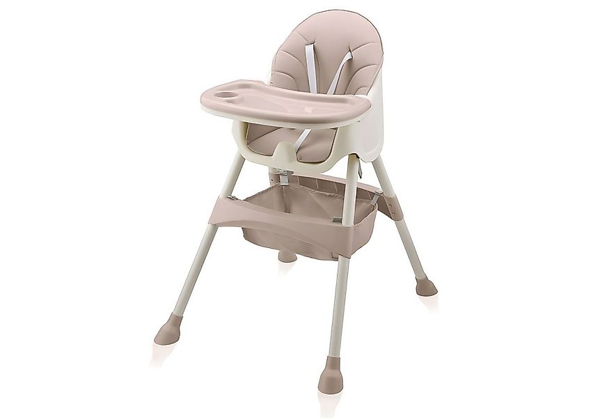 Baby Vivo Hochstuhl Design 2in1 Kinderhochstuhl - Oscar in Pink günstig online kaufen
