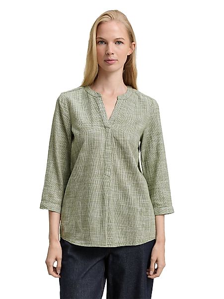 TOM TAILOR Klassische Bluse mit geschlitztem günstig online kaufen