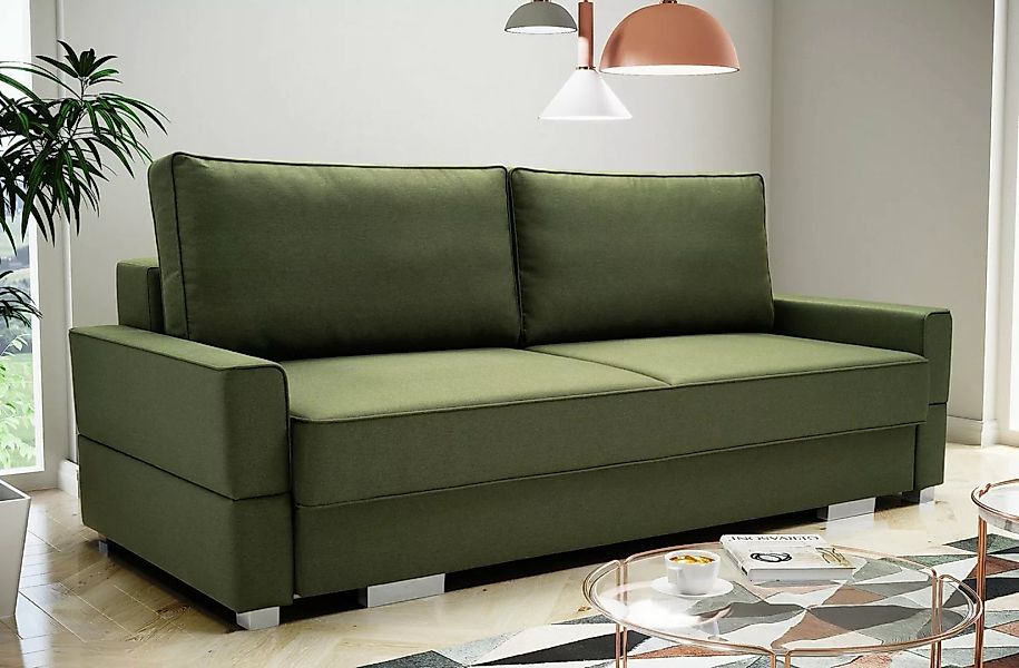 Siblo 2-Sitzer Modernes Zweisitzer Sofa Susanne mit Schlaffunktion günstig online kaufen