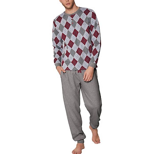 Admas  Pyjamas/ Nachthemden Pyjamahose und Oberteil Rombos günstig online kaufen