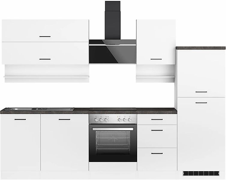 KOCHSTATION Küchenzeile "KS-Frieda Breite 280 cm" wahlweise mit E-Geräten, günstig online kaufen