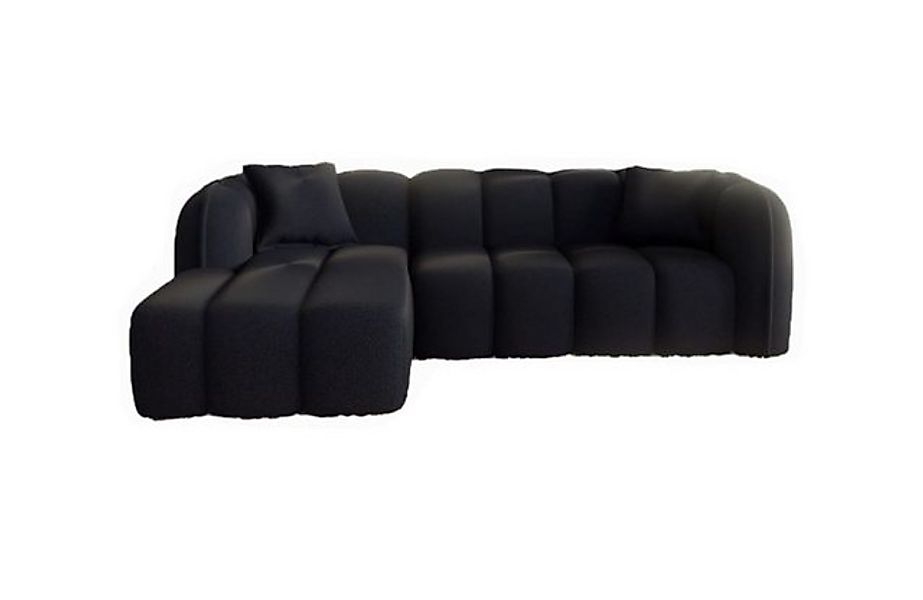 Sofa Dreams Polsterecke Miramar L Form kurz 4-Sitzer, 3 verschiedene Stoffb günstig online kaufen