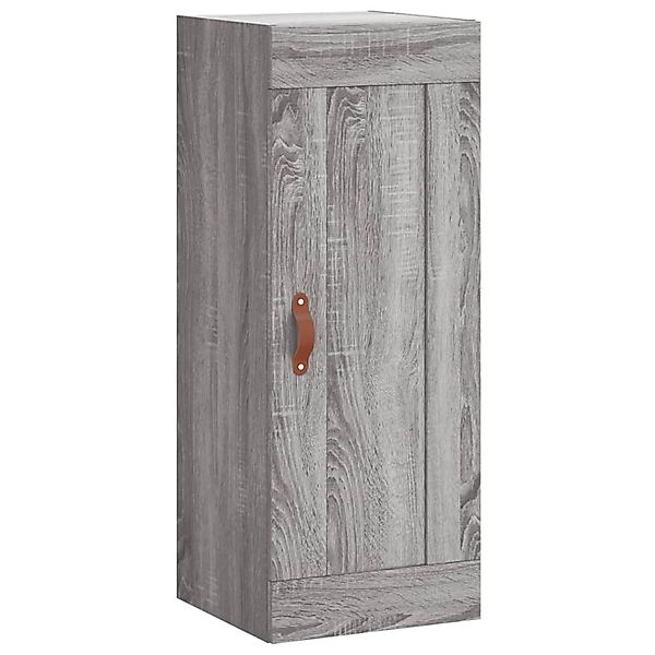 vidaXL Wandschrank Grau Sonoma 34,5x34x90 cm Holzwerkstoff 830482 günstig online kaufen