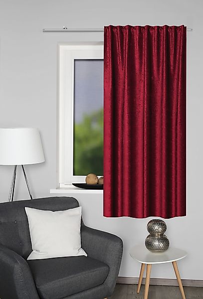 HOME WOHNIDEEN Vorhang THERMOCHENILLE, Multifunktionsband (1 günstig online kaufen