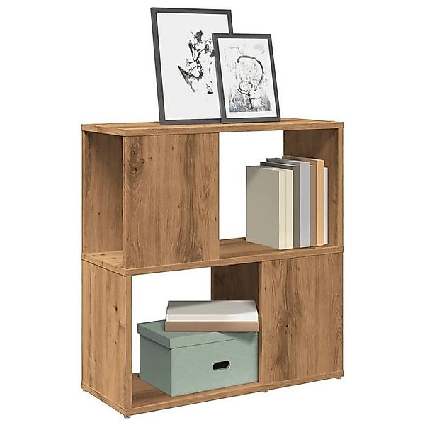 vidaXL Schrankmodule Bücherschrank Artisan-Eiche 60x24x63 cm Holzwerkstoff günstig online kaufen