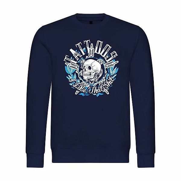 deinshirt Rundhalspullover Herren Pullover Tattoos i like that shit Mit Pri günstig online kaufen