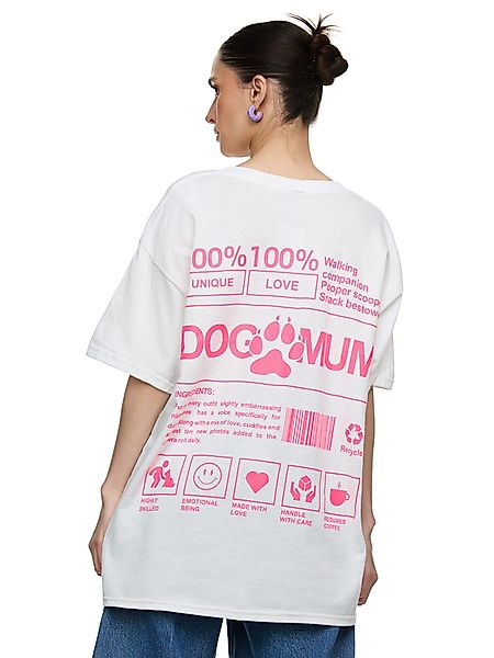 Worldclassca T-Shirt Worldclassca Oversized Print DOG günstig online kaufen