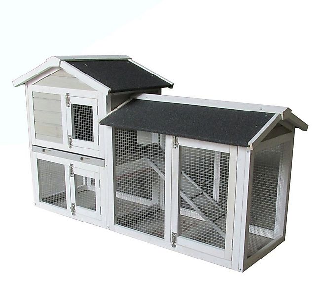 MYPETS Kleintierstall Hasenstall BIG BUNNY Kaninchenstall Hasenkäfig Stall günstig online kaufen