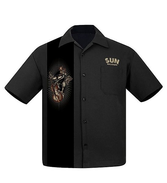 Steady Clothing Kurzarmhemd Roosterbilly Sun Records Bowling Shirt Vintage günstig online kaufen