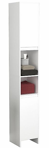 VCM Hochschrank "Holz Badmöbel Badschrank Hochschrank Malira" 1 Stk. tlg. günstig online kaufen