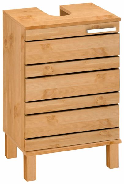 Home affaire Waschbeckenunterschrank "JOSIE" Breite 40 cm, aus Massivholz, günstig online kaufen