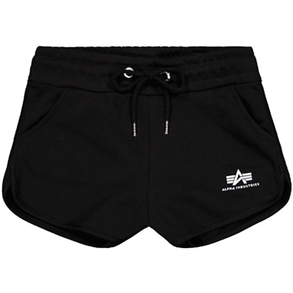 Alpha Industries  Shorts Basic Short Small Logo Wmn - black günstig online kaufen