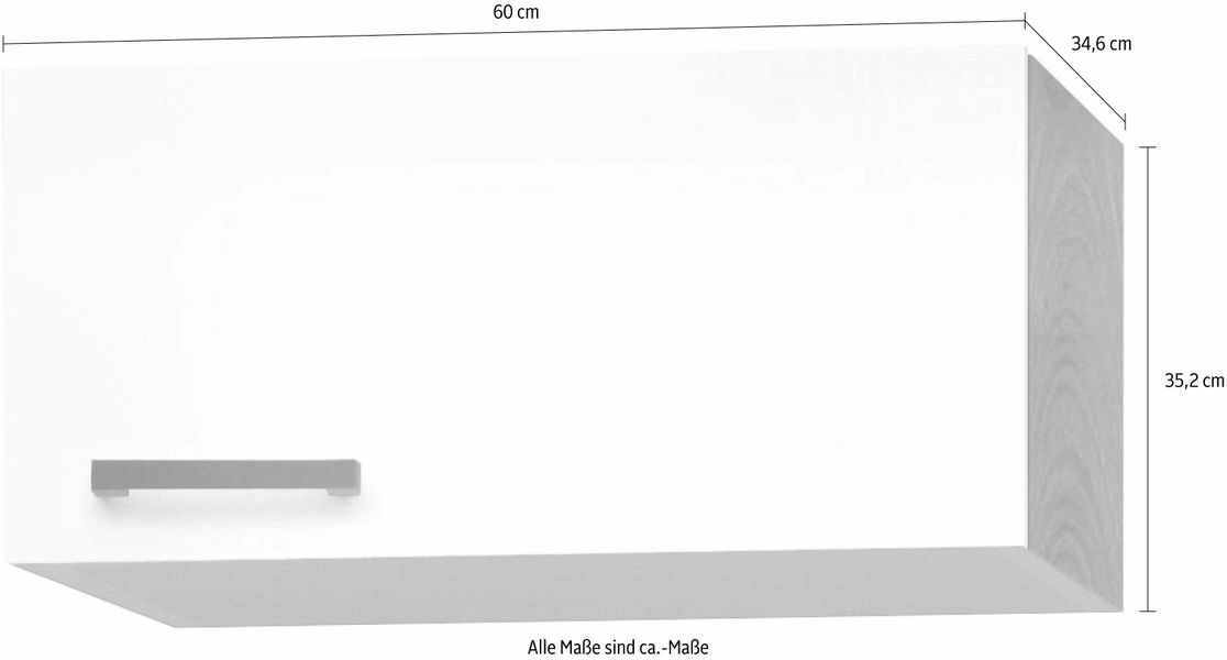 OPTIFIT Kurzhängeschrank "Odense" 60 cm breit, 35 cm hoch, mit 1 Tür günstig online kaufen