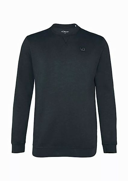 s.Oliver Sweatshirt Sweatshirt mit Frontprint und Snood-Kragen Teilungsnaht günstig online kaufen