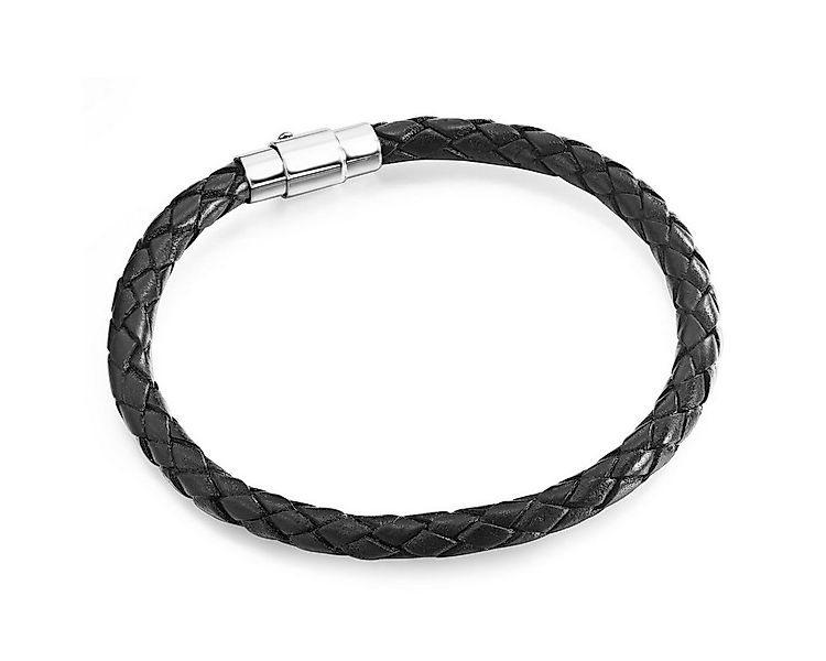 Rafaela Donata Lederarmband schwarz, aus Echtleder günstig online kaufen