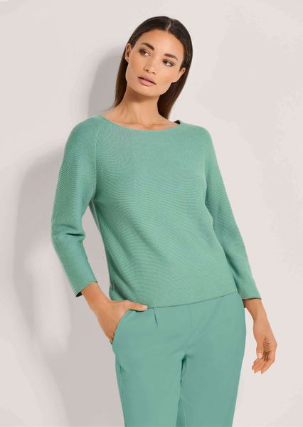 MADELEINE Strickpullover Pullover in modischer Kurzform günstig online kaufen