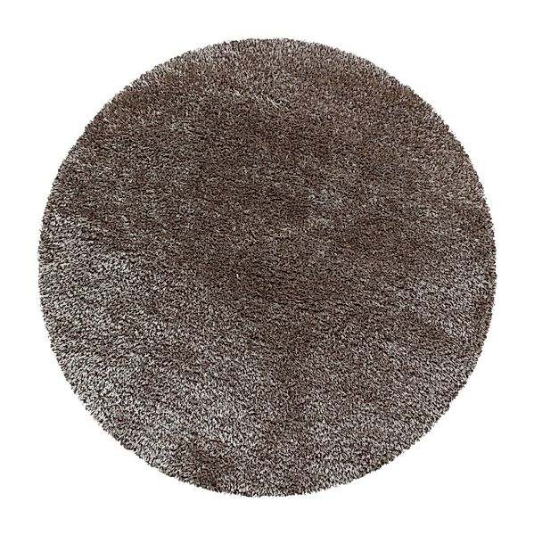 Carpettex Hochflor-Teppich Unicolor - Einfarbig, Rund, günstig online kaufen
