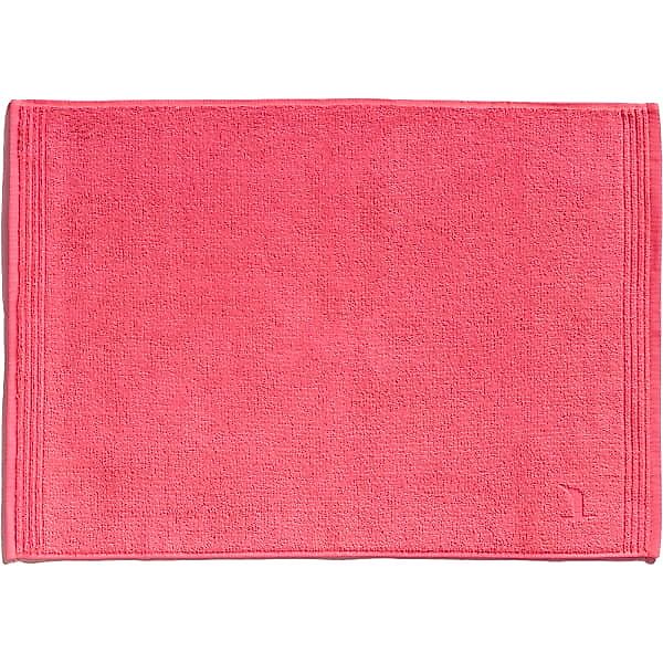 Möve Badematten Superwuschel - Farbe: coral - 262 - 50x70 cm günstig online kaufen