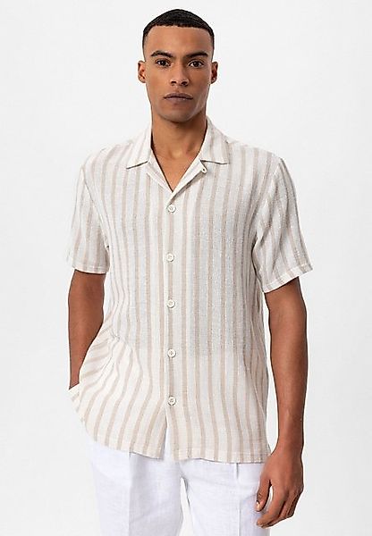 Antioch Blusenshirt Antonio - Striped - Short sleeved - Regular Fit günstig online kaufen