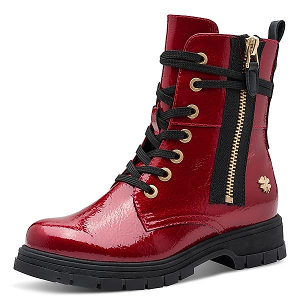 MARCO TOZZI by GMK Schnürboots, Blockabsatz, Schnürboots mit Zierreißversch günstig online kaufen