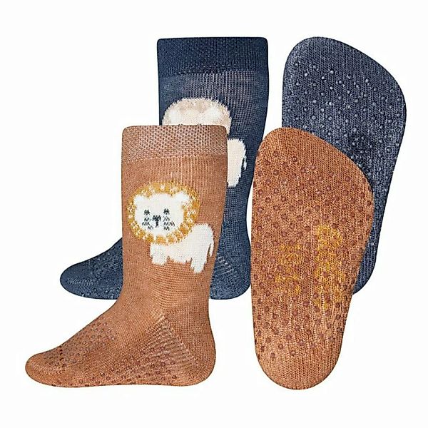 Ewers ABS-Socken Krabbelsocken Löwe (2-Paar) günstig online kaufen