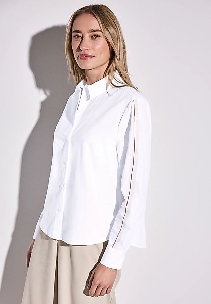 STREET ONE Hemdbluse aus reiner Baumwolle günstig online kaufen