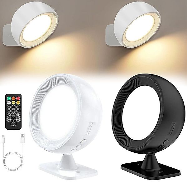 PRIISF LED Wandleuchte Nachttischlampe Wandlampe Kabellose günstig online kaufen