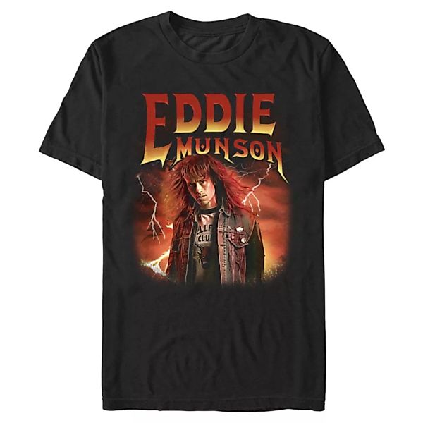 Netflix - Stranger Things - Metal Eddie Tee - Männer T-Shirt günstig online kaufen