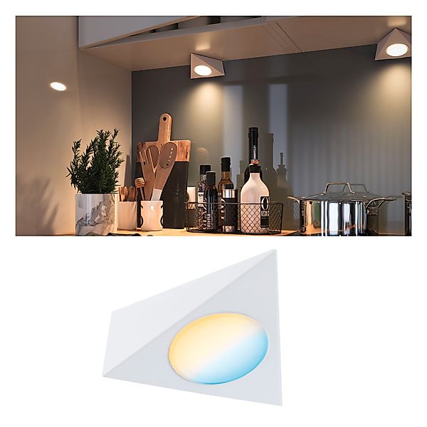 Paulmann "Clever Connect LED Spot Trigo Tunable White 2,1W Weiß matt" günstig online kaufen