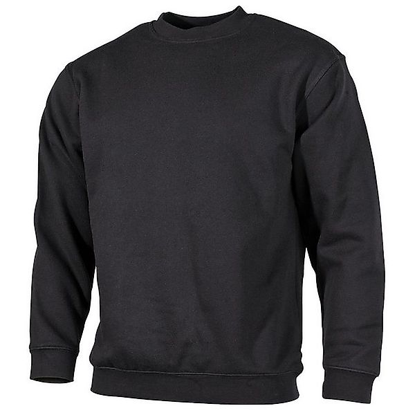 MFH Langarmshirt Sweatshirt, schwarz, "PC", 340g/m² - XXL (1-tlg) günstig online kaufen